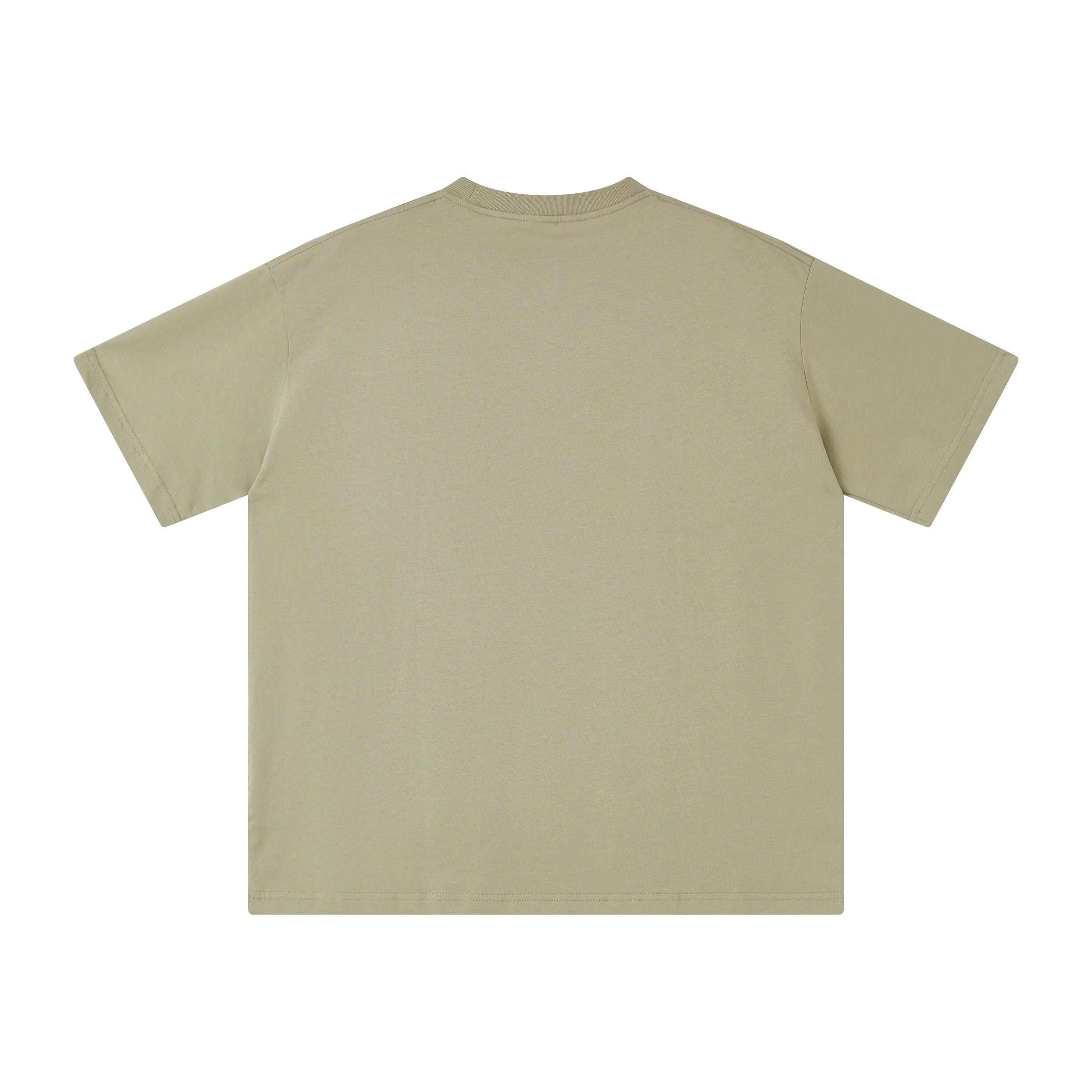 Hand-Printed Tee — "Retired Mentally" Dog Graphic