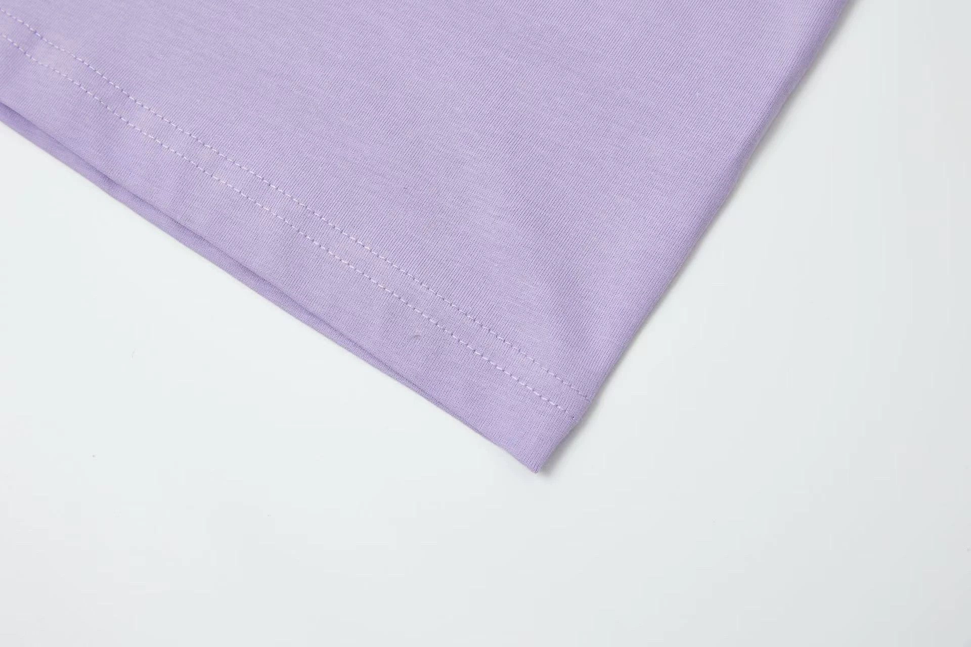 Hand-Printed Tee — "Relax Star" Graphic