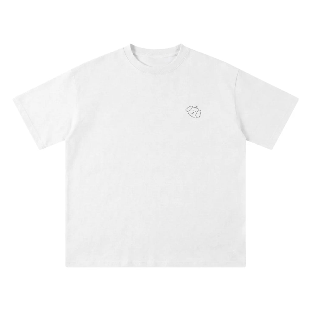 Hand-Printed Tee — "No Plan ZZZ" Graphic