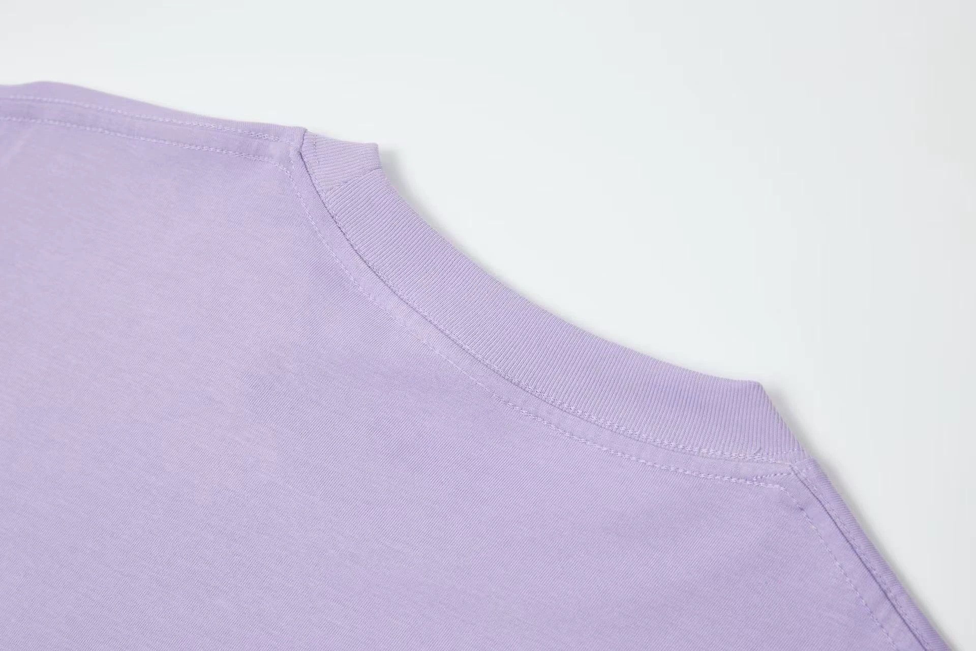 Hand-Printed Tee — "Relax Star" Graphic