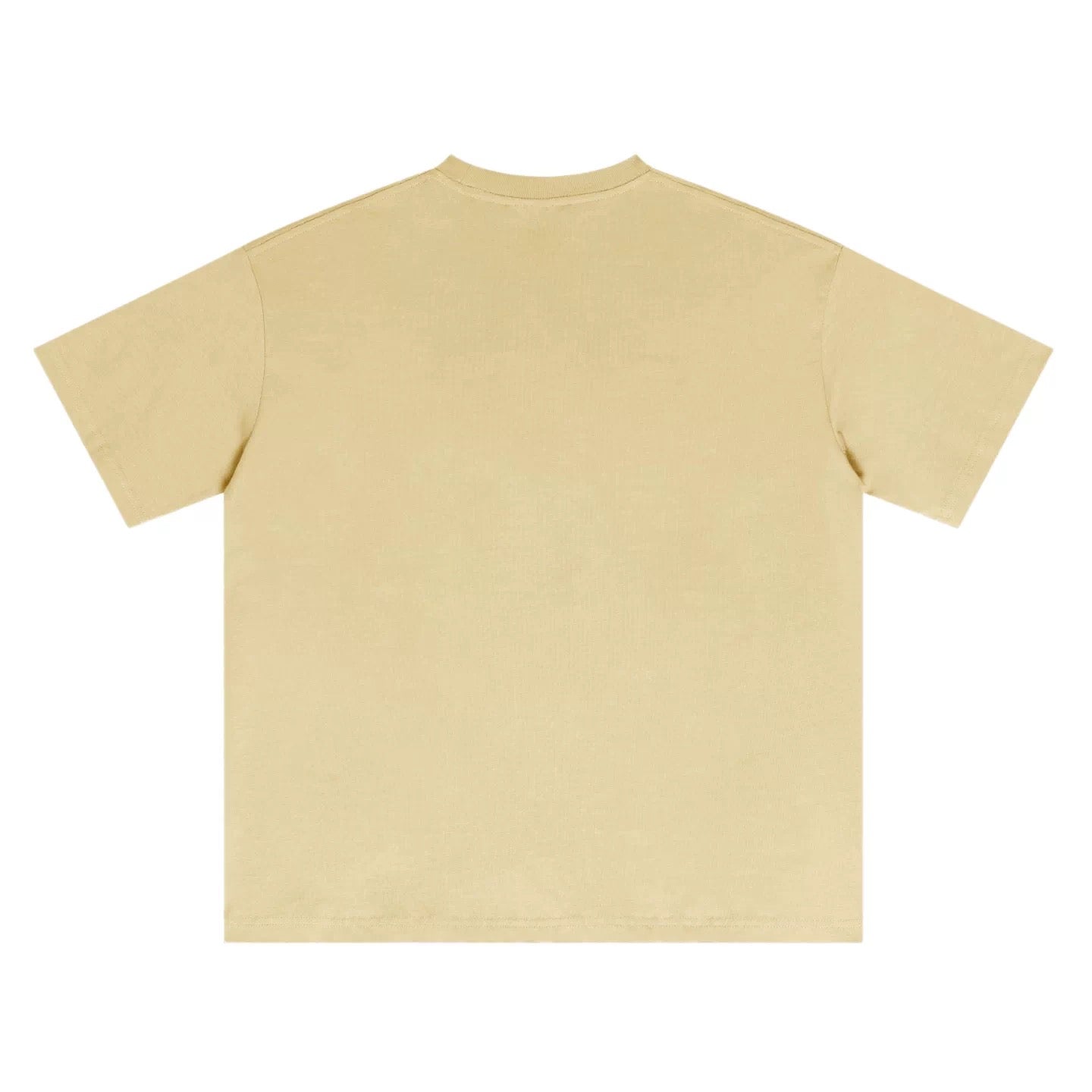 Hand-Printed Tee — Polka Dot Puppy Graphic