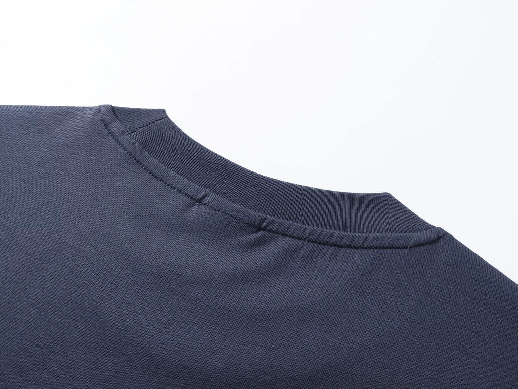 Hand-Printed Tee — "Relax, It's Your Game" Graphic