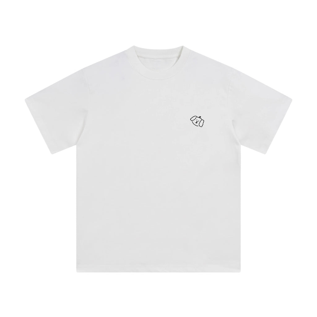 Hand-Printed Tee — Listen to My Dog