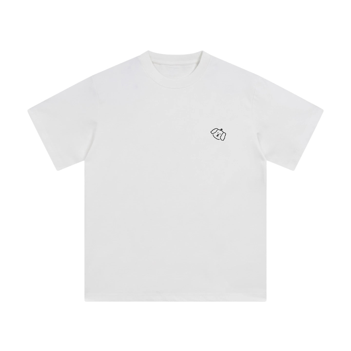 Hand-Printed Tee — Listen to My Dog