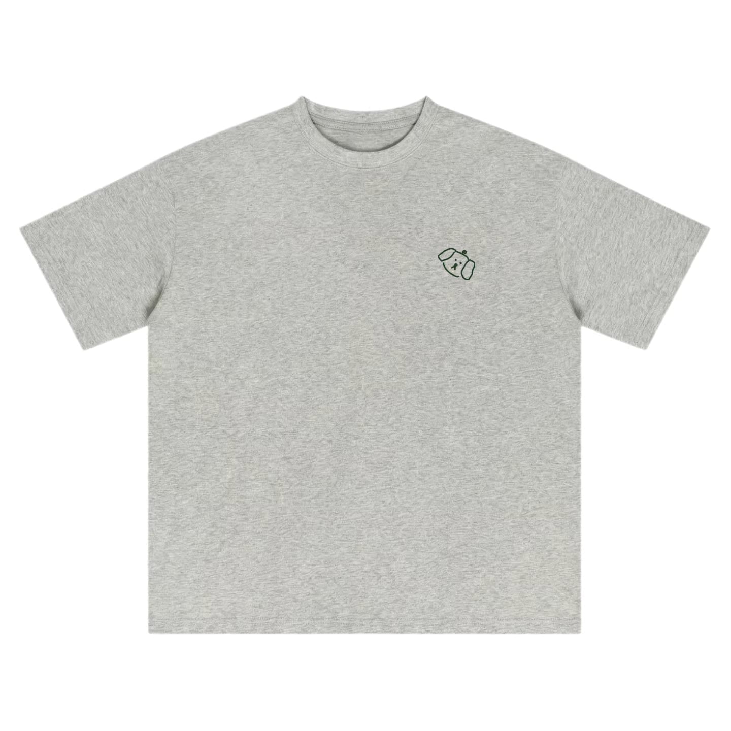 Essential Puppy Minimalist Oversized Cotton Tee