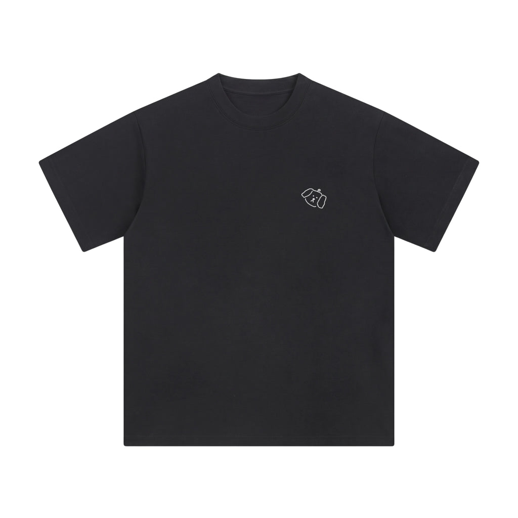 Wipe Away No Plan Today hand printed indie graphic tee flat lay