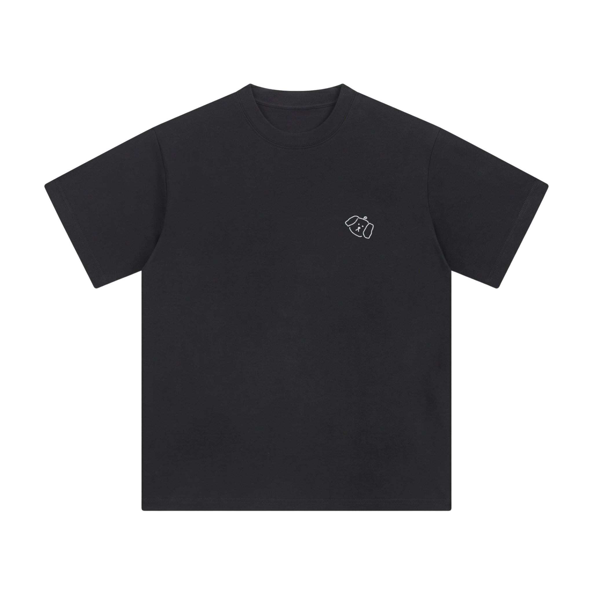 Wipe Away No Plan Today hand printed indie graphic tee flat lay