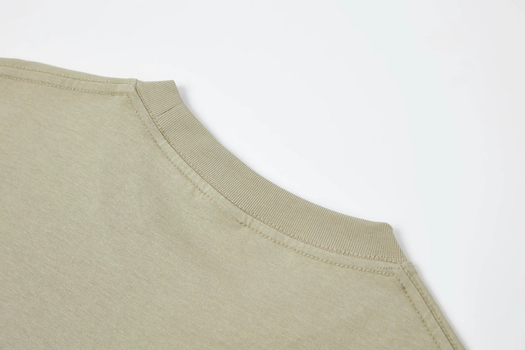 Hand-Printed Tee — "Retired Mentally" Dog Graphic