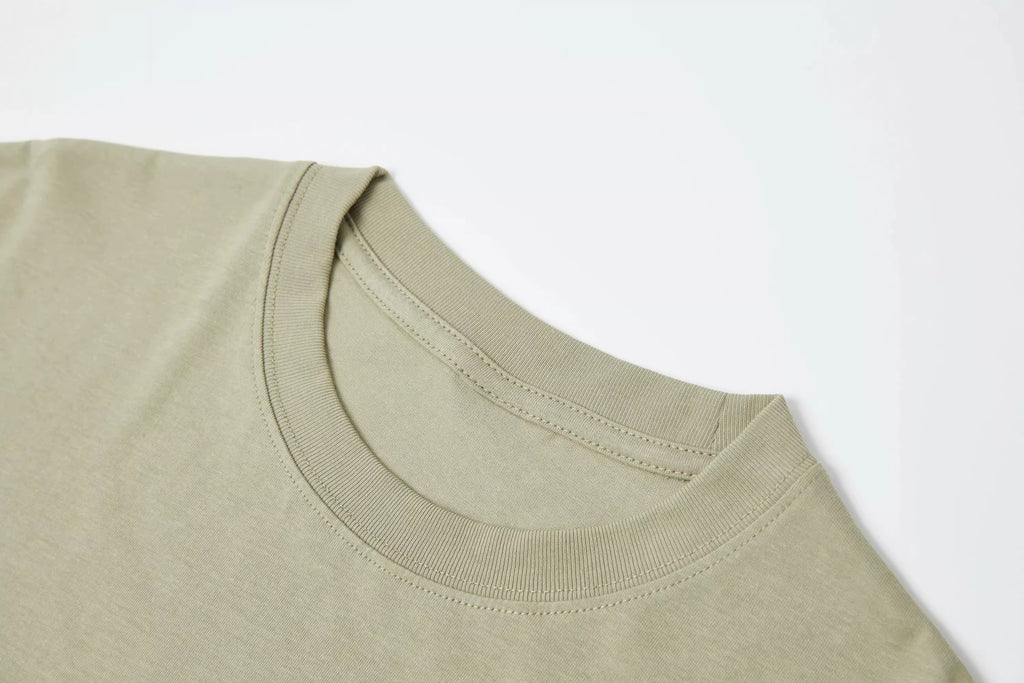 Hand-Printed Tee — "Retired Mentally" Dog Graphic