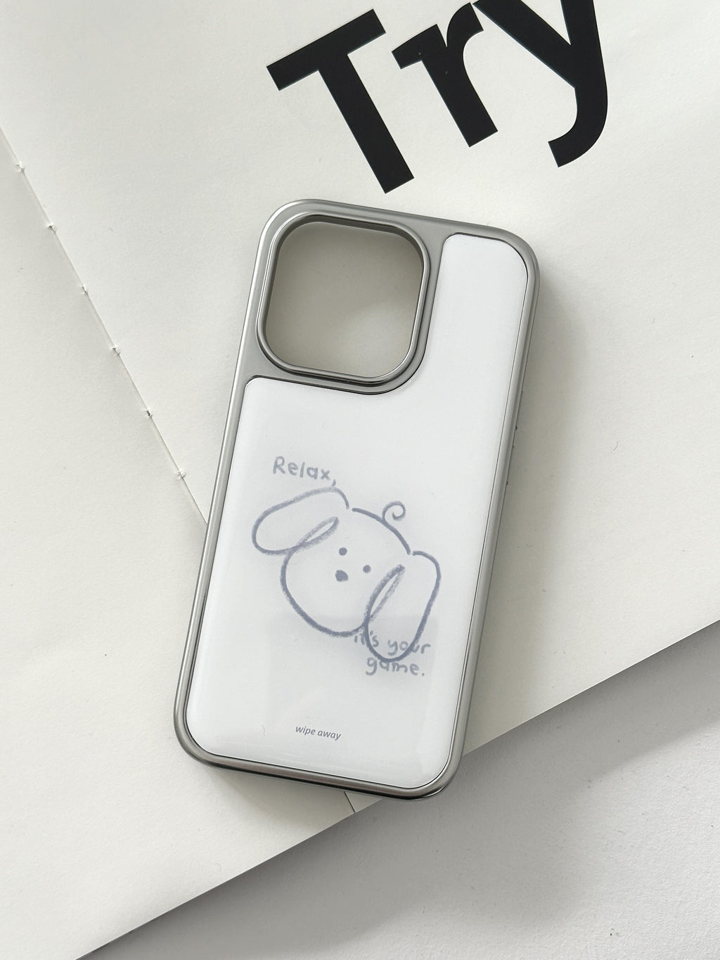 "Relax, It's Your Game" Doodle Phone Case