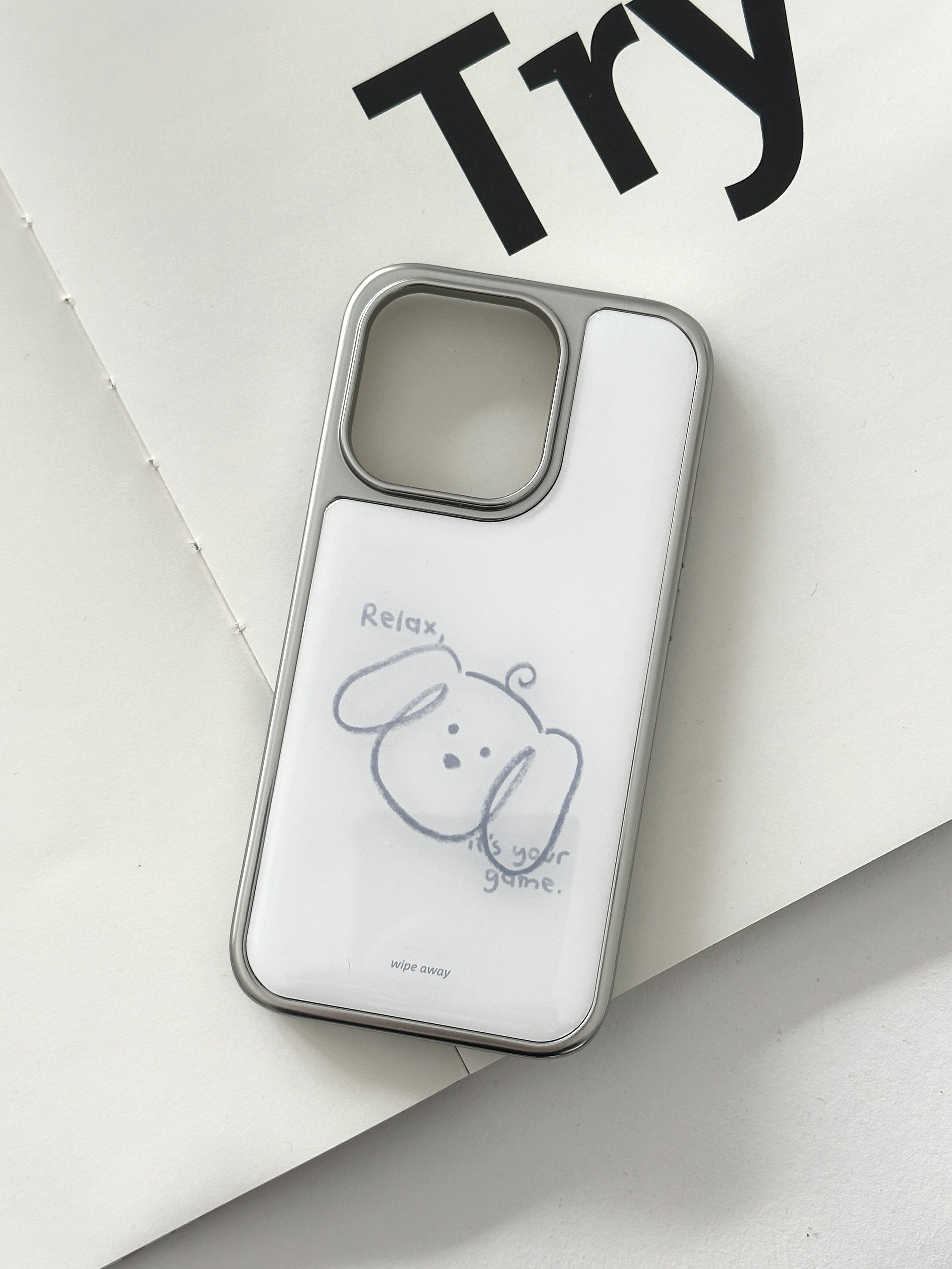 "Relax, It's Your Game" Doodle Phone Case