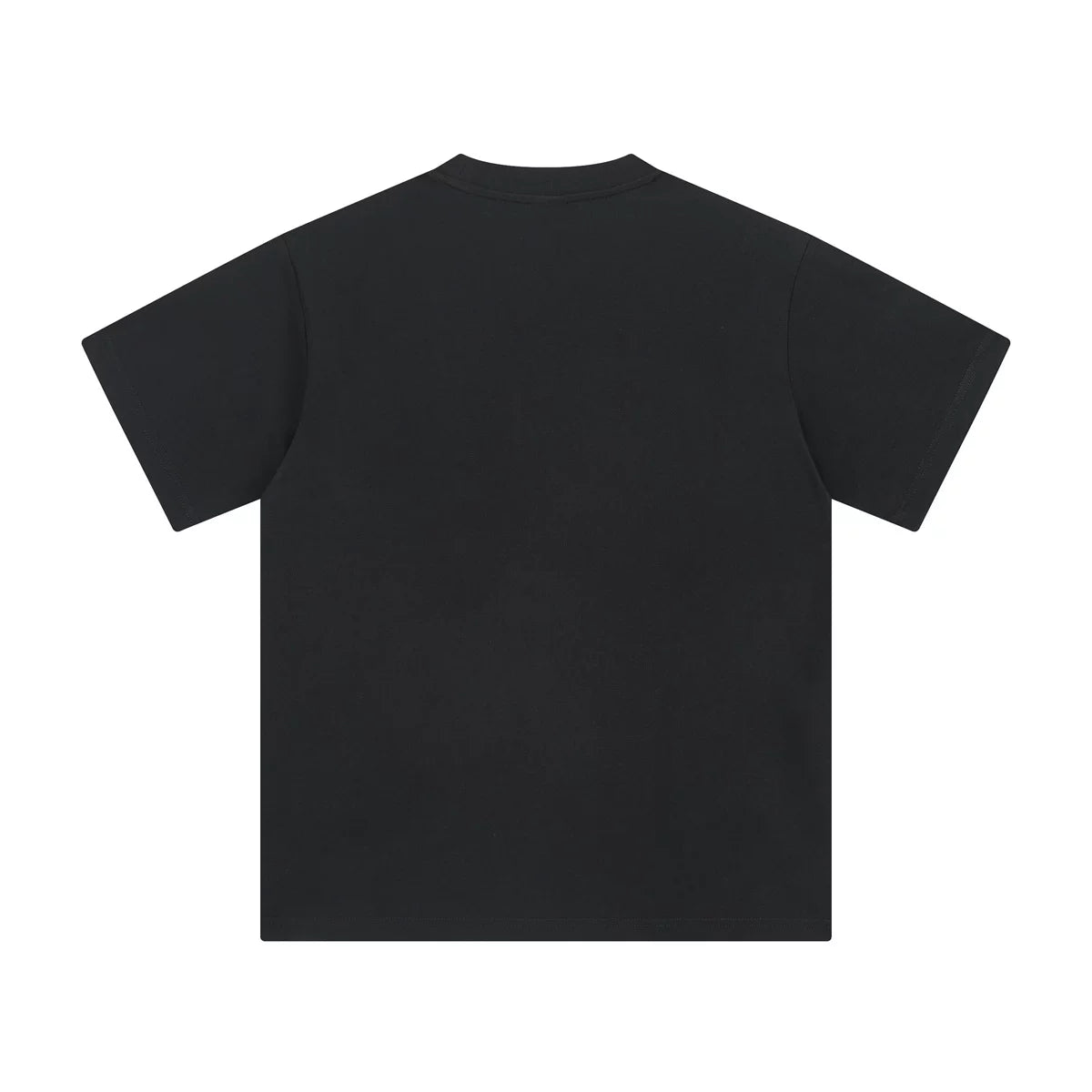 Hand-Printed Tee — "Home Rules" Apple Graphic