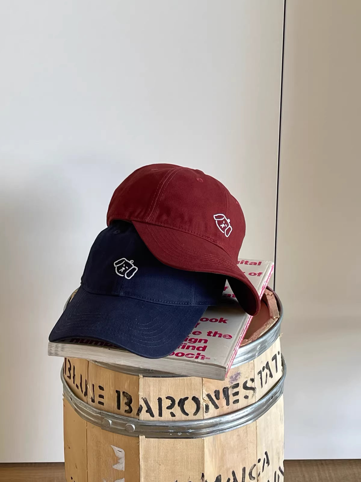 Classic Puppy Embroidered Cap