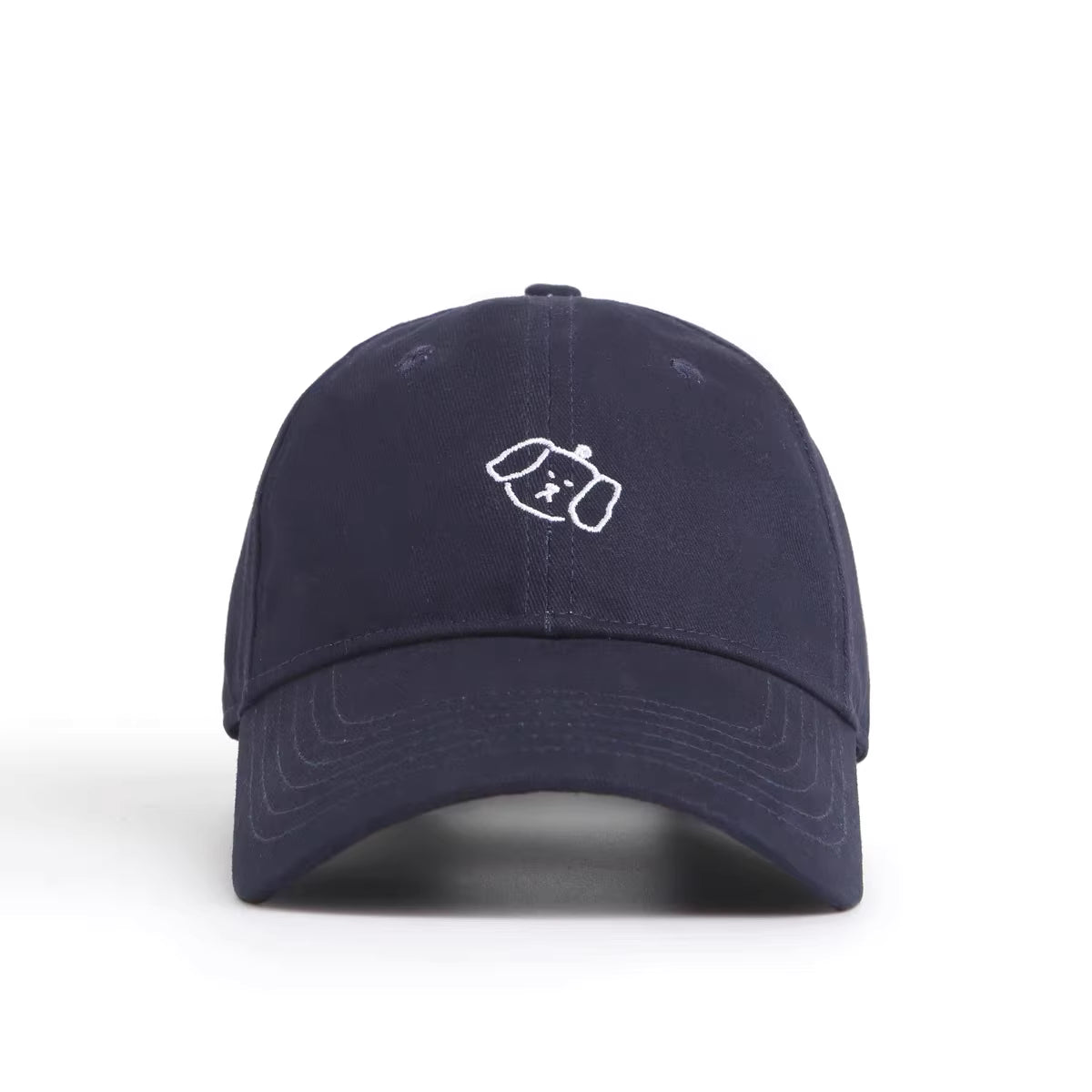 Classic Puppy Embroidered Adjustable Cap